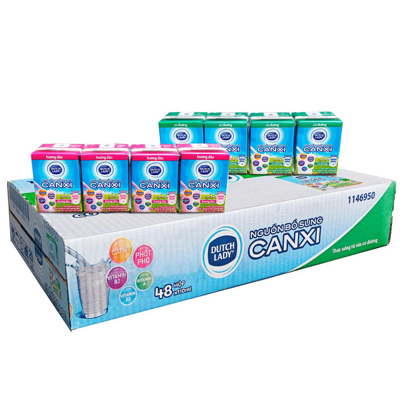 越南进口DutchLady饮品子母小孩