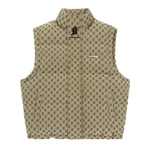 BJHG不计后果背心羽绒马甲男款冬季复古老钱风90白鸭绒情侣外套女