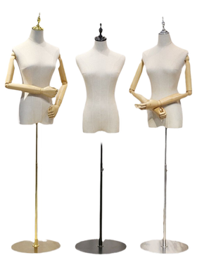 服装店模特道具女半身婚纱模特