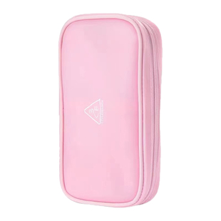 3ce樱花粉周边果冻粉柚系列新品化妆刷水杯化妆箱粉紫色化妆包女