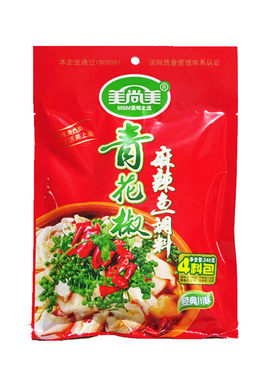 美尚美青花椒麻辣鱼调料240g*5袋