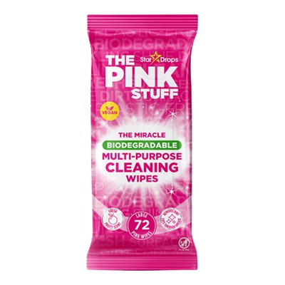 英国粉利来Star Drops多功能清洁湿巾72片装家用厨房浴室地板清洁