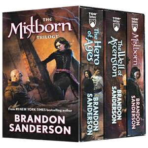 迷雾之子三部曲盒装 新版 英文原版 Mistborn Trilogy Boxed Set 英文版科幻小说 纽约时报畅销书 布兰登山德森 Brandon Sanderson