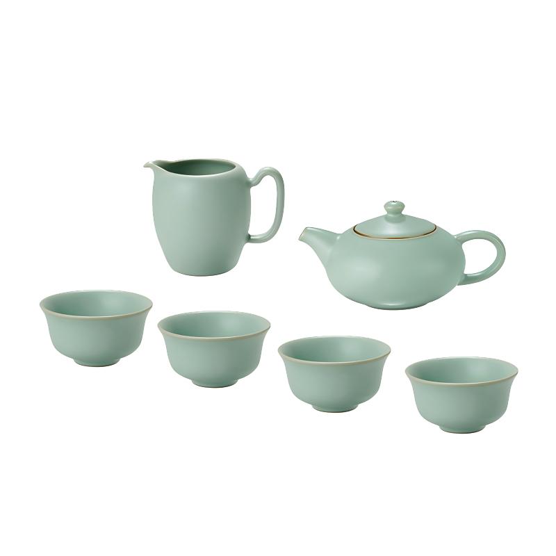 周泽堂半月壶茶壶套装