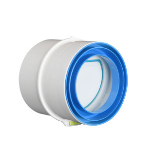 110/75pvc卫生间止逆阀浴霸排风扇管道止回阀防串味新风系统防风