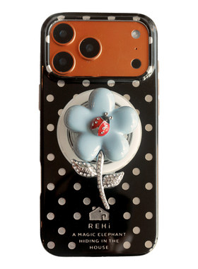REHi「瓢虫花花」磁吸手机壳