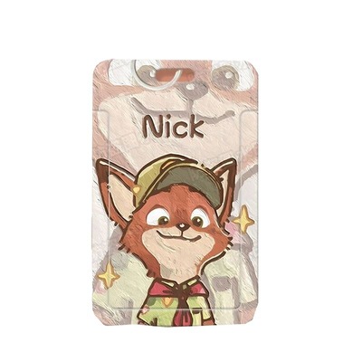 朱迪尼克滑盖式防水卡套白塑料