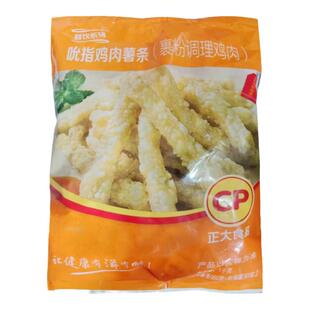 正大吮指鸡肉薯条1kg香嫩无骨鸡柳 鸡柳条油炸汉堡小吃家庭装