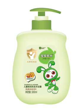 宝宝金水儿童沐浴露二合一
