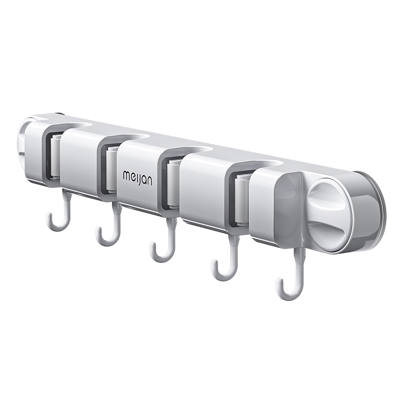 吸盘拖把壁挂夹扫把拖布家用卫生间浴室强力固定挂钩免打孔拖把架