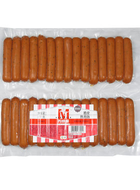万威客黑椒味脆皮热狗香肠1kg