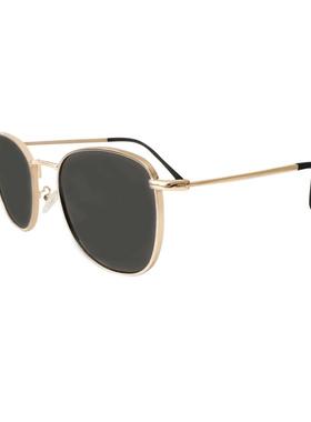 时尚墨镜乐柒光学防紫外线圆形