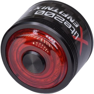 英豪Xlite200碳纤维山地公路自行车夜骑尾灯充电智能感应刹车灯