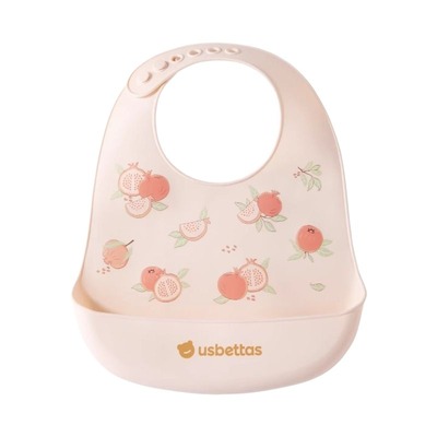 贝肽斯宝宝吃饭围兜加大立体饭兜