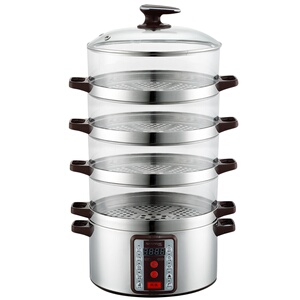 sanmsie山姆斯透明电蒸锅1800W