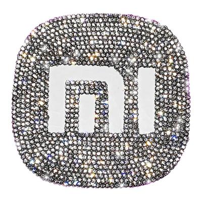 小米SU7YU7车标镶钻贴水钻车贴