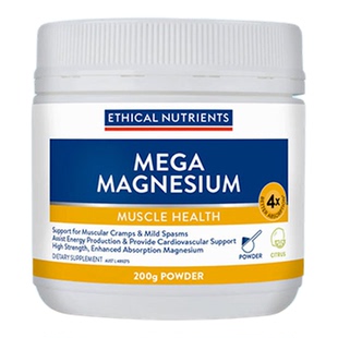 【自营】澳洲益嘉恩双甘氨酸镁粉PMS放松肌肉Ethical Nutrients