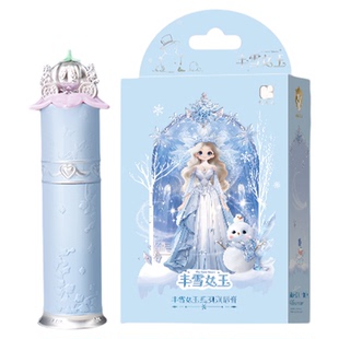 杜莉莎儿童口红淡彩润唇膏冰雪公主女孩子专用彩妆化妆品生日礼物