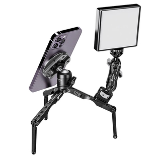 leofoto徕图MT-03mini蜘蛛型迷你三脚架微单反相机手机桌面vlog架