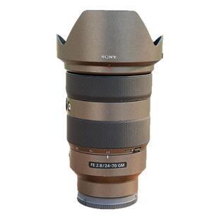 JJC适用于索尼FE24-70F2.8GM一代镜头保护贴膜FE2470GM贴纸全包3M材质保护贴纸镜头贴膜碳纤维镜头全包配件