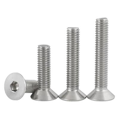 316不锈钢沉头内六角螺丝