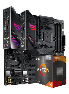 锐龙R55600G搭华硕B550主板套装