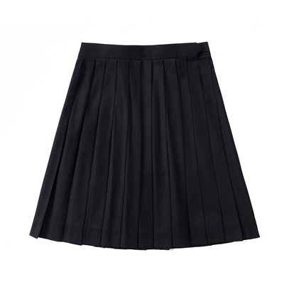 中牌制服馆百搭裙jk短裙纯色短裙