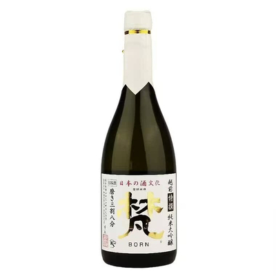 梵纯粹艳特选三割八分纯米清酒