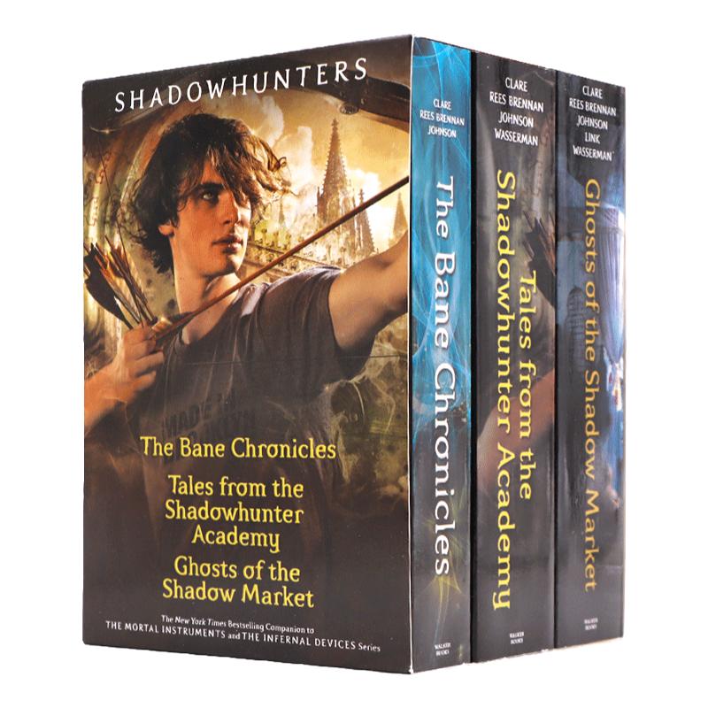 暗影猎人系列3册礼盒装 The Shadowhunters Slipcase 英文原版小说 圣杯神器骸骨之城同作者Cassandra Clare 奇幻恐怖悬疑文学小说