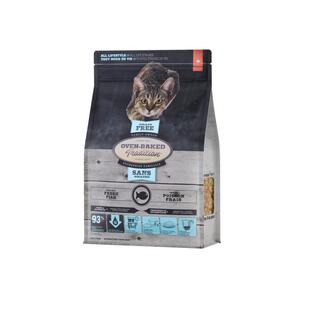 【自营】欧恩焙加拿大进口无谷物鱼肉全阶段低温烘焙低敏猫粮10磅