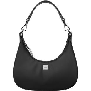 INJOYLIFE腋下包迷你尼龙包女包单肩斜挎包链条包手提包HOBO包