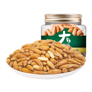 新农哥大颗粒手剥松子125g罐装松子