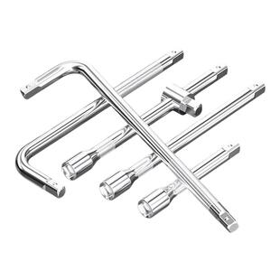 加长不变形1/2寸大飞连接杆套筒L型快速加力延长杆短棘轮扳手工具