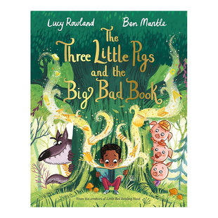 【预售】三只小猪的书 The Three Little Pigs and the Big Bad Book 儿童绘本英文原版图书进口书籍