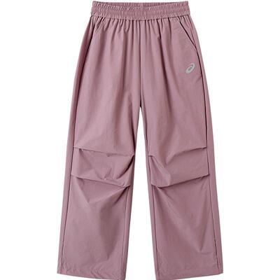 ASICS/亚瑟士儿童26年中性款梭织长裤吸湿速干弹力舒适降落伞裤型
