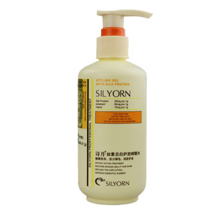 诗月丝素蛋白护发啫喱水240ml保湿定型啫喱膏卷直发可用官方正品