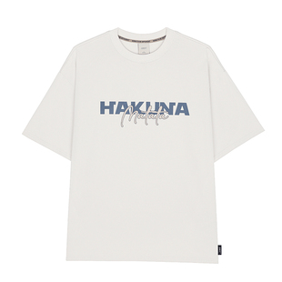 GWIT 夏季重磅国潮印花新款体恤cleanfit半袖潮牌纯棉短袖T恤男