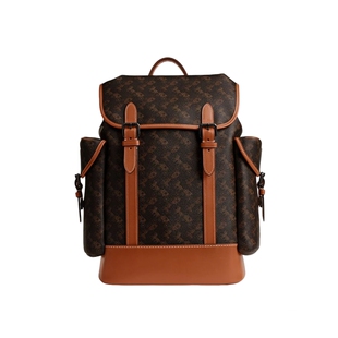 COACH/蔻驰官方 专柜款Hitch 31男士大号PVC配皮双肩包CV987