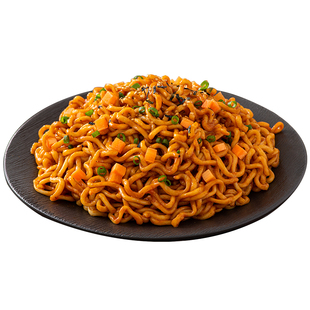 小伙子火鸡面136g韩式网红拉面魔辣方便面干拌面韩国超辣速食泡面