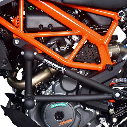 适配KTM390护杠保险杠duke390duke250改装竞技杠护架防摔杠防摔棒