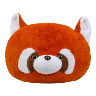 创意翻转熊猫小浣熊靠枕靠枕女孩床头看书倚靠护腰闺蜜女友礼物