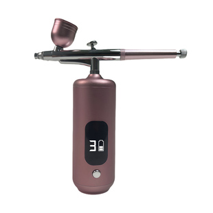 三档带屏显便携电动喷枪高达手办模型上色纹身美甲渐变充电喷漆笔