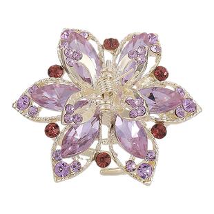 抓夹中号韩国优雅气质发夹女小巧精致抓头饰刘海夹侧边发卡子发饰