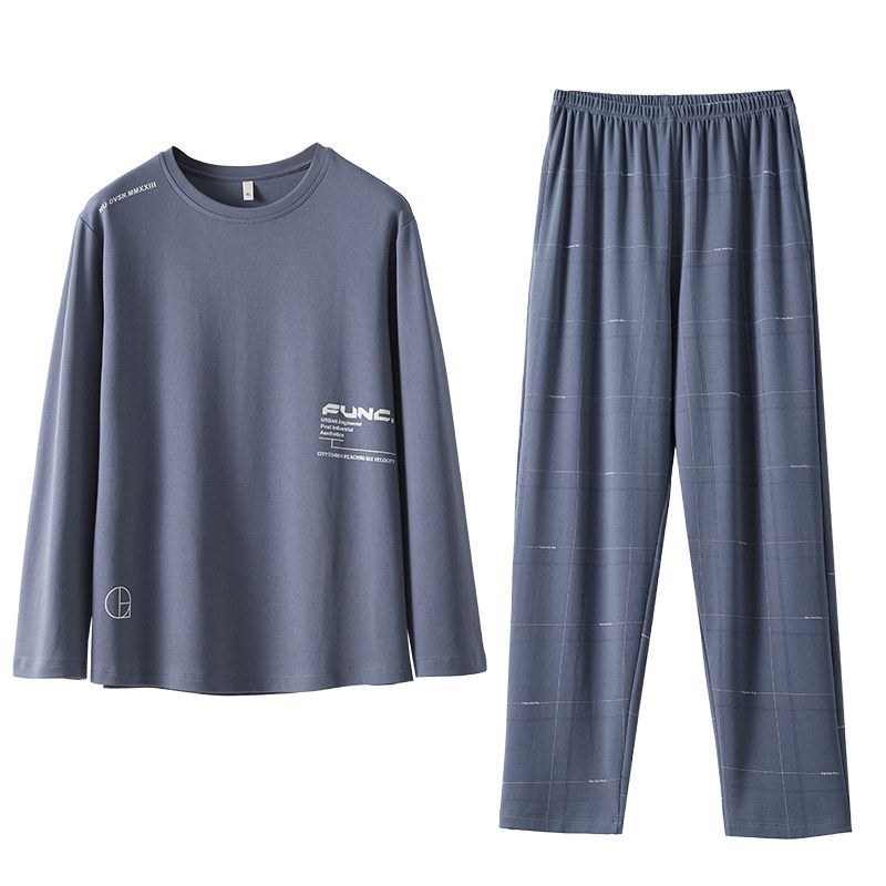 恒源祥睡衣男款2026新款春装夏薄款四季通用男士纯棉家居服青少年
