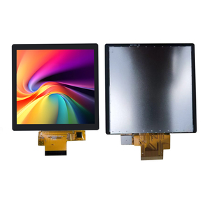 3.95寸tft 4寸方屏480x480分辨率 RGB MIPI接口 带电容触摸显示屏