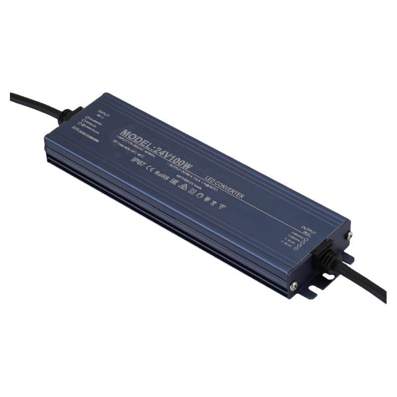 防水电源220V转12v24V户外超薄60W150W200W300W400Wip67LED变压器