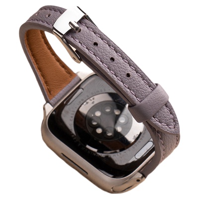 匠戴适用显手细小蛮腰皮表带