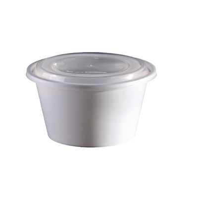 加厚打包盒圆形透明外卖塑料碗