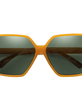 墨镜超大框复古风凹造型太阳镜