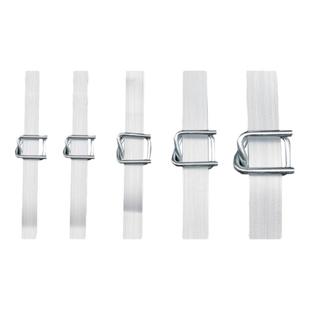 聚酯纤维打包扣包装手工捆扎带打包机回形打包扣13 16 19 25 32mm